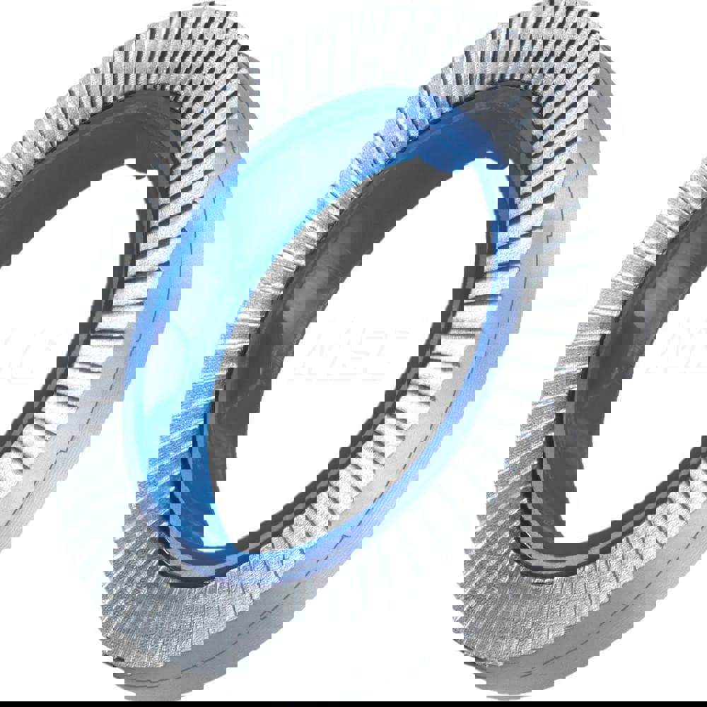 Wedge Lock Washer: 19.5 mm OD, 12.5 mm ID, Stainless Steel, DIN 1.4404, Uncoated