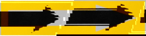 Pipe Marker with No Legend and Arrow Graphic