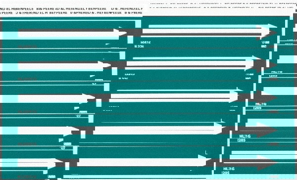 Pipe Marker with No Legend and Arrow Graphic