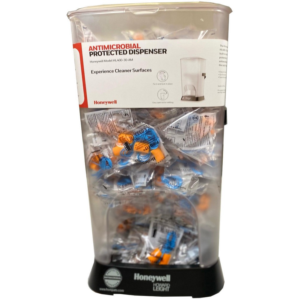 Earplug Dispensers & Refills; Dispenser Material: Plastic ; Plug Material: PVC ; Earplugs Included: Earplugs Included ; Plug Shape: Cylinder ; Noise Reduction Rating (dB): 30.00 ; Dispensing Method: Pull Out
