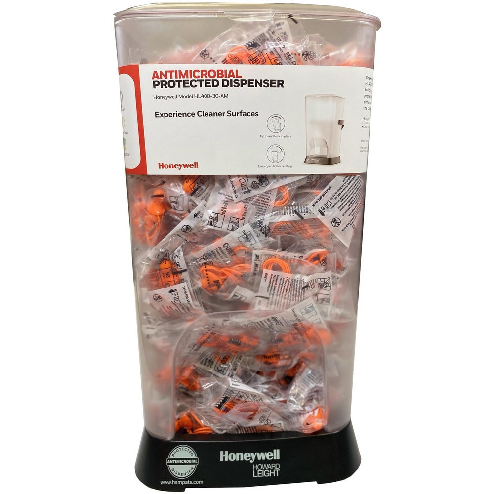 Earplug Dispensers & Refills; Dispenser Material: Plastic ; Plug Material: PU Foam ; Earplugs Included: Earplugs Included ; Plug Shape: Contoured Bell ; Noise Reduction Rating (dB): 26.00 ; Dispensing Method: Pull Out
