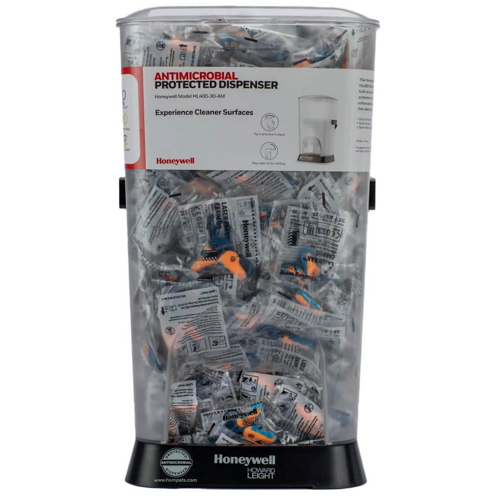 Earplug Dispensers & Refills; Dispenser Material: Plastic ; Plug Material: PU Foam TPU ; Earplugs Included: Earplugs Included ; Plug Shape: Push-to-Fit ; Noise Reduction Rating (dB): 31.00 ; Dispensing Method: Pull Out