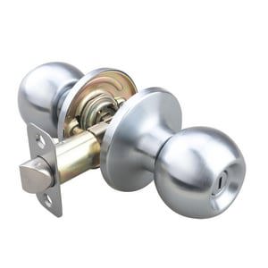 BALL KNOB PRIV SC US26D 2-WR