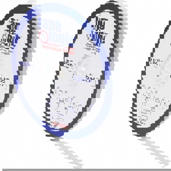 Hook & Loop; Shape: Strip ; Tape Width: 1.00in ; Color: White ; Roll Length (Feet): 75.00 ; Component Type: Hook & Loop