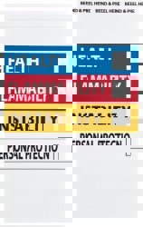 Chemical & Hazardous Material Sign: Rectangle, 