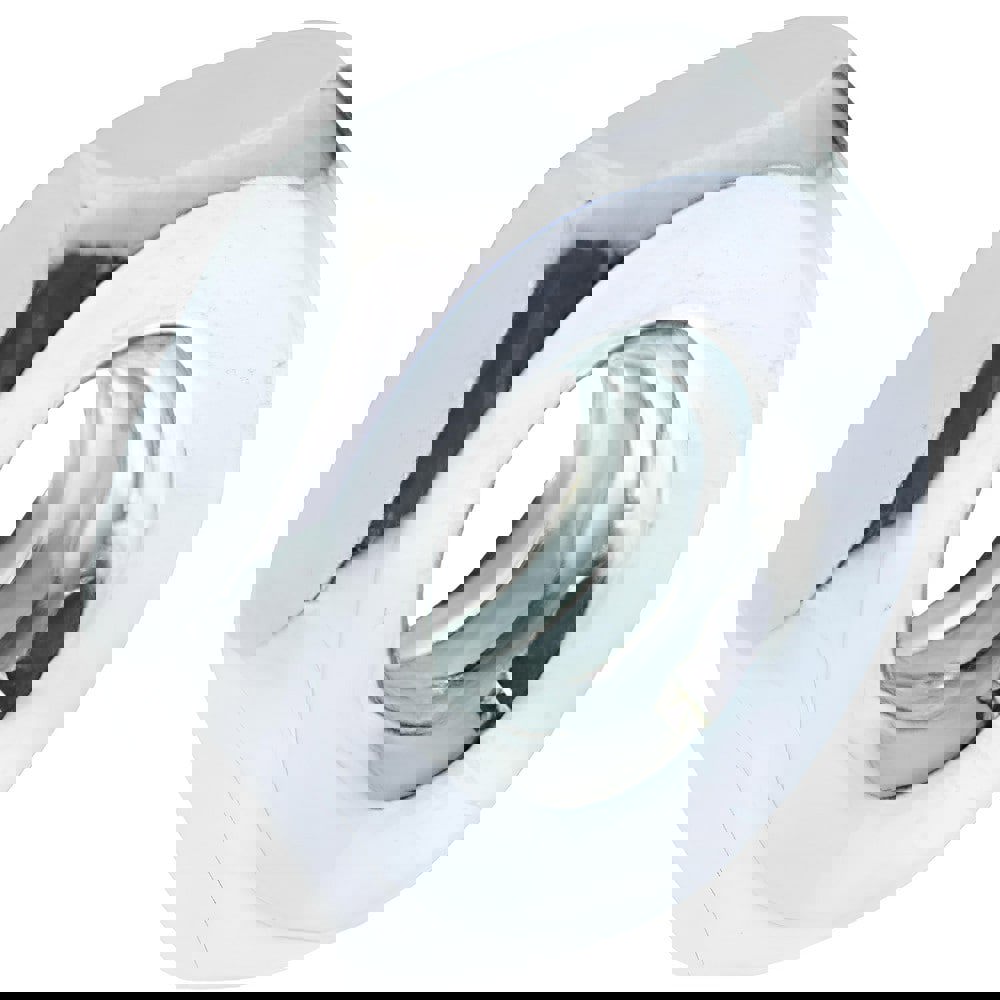 Hex Nut: #2-56, Grade 2 Steel, Zinc Clea