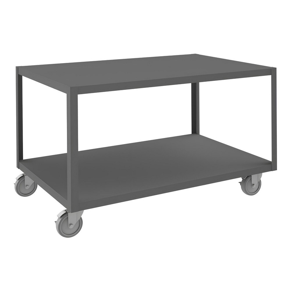 Mobile Work Benches; Type: High Deck Portable Table ; Bench Type: High Deck Portable Table ; Depth (Inch): 48-1/4 ; Load Capacity (Lb. - 3 Decimals): 1200.000 ; Height (Inch): 30-1/16 ; Color: Gray