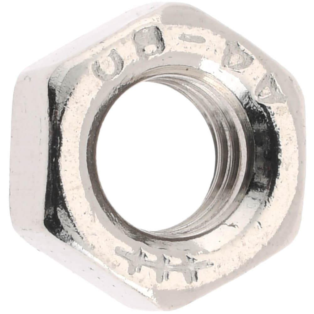 Hex Nut: M5 x 0.80, Grade 316 & Austenitic Grade A4 Stainless Steel, Uncoated