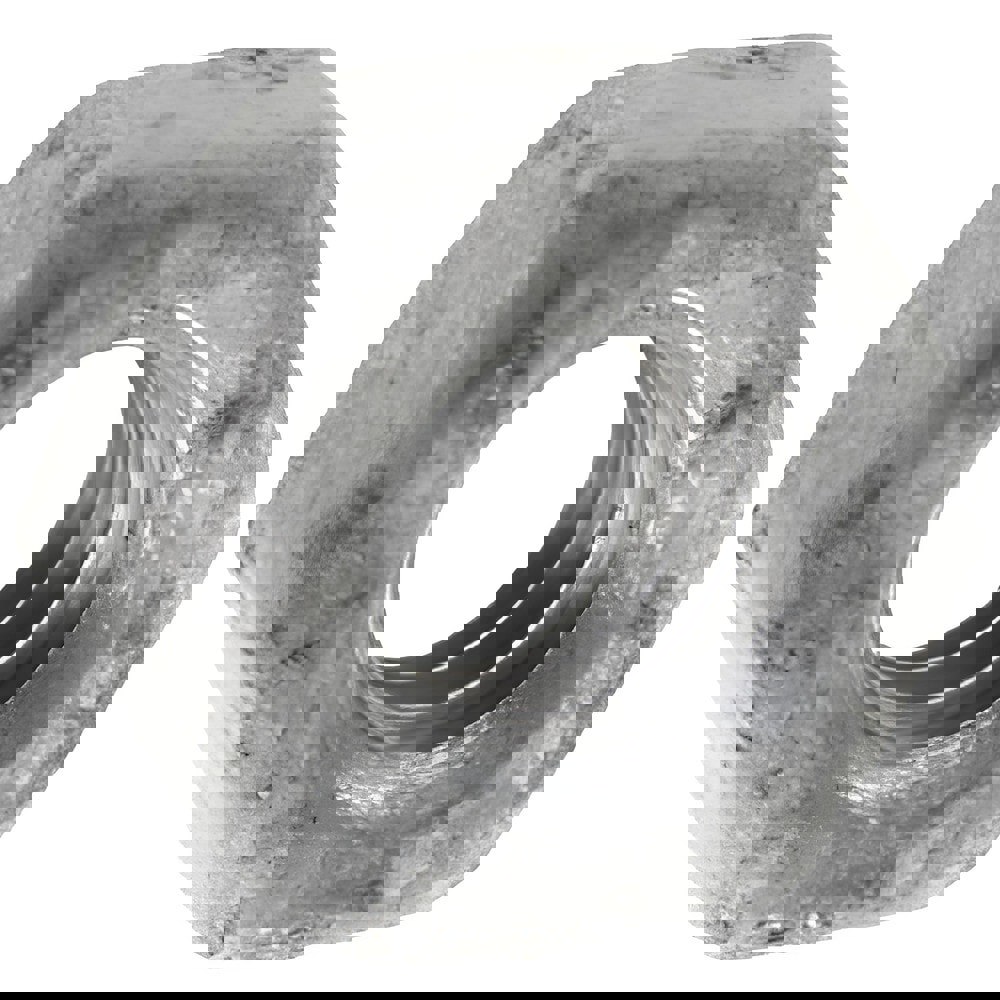 Hex Nut: 1/4-20, Grade A Steel, Hot Dipped Galvanized Finish