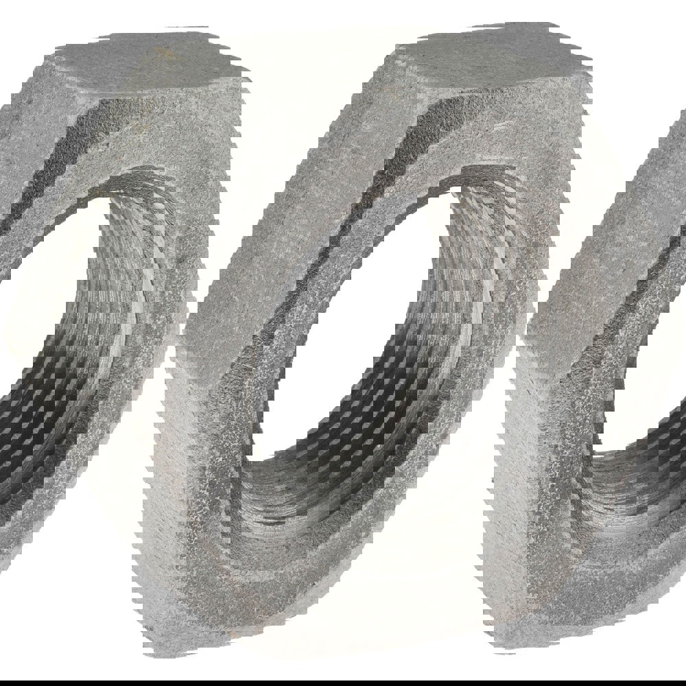 Hex Nut: 1-3/4 - 5, Grade 2 & Grade A Steel, Uncoated