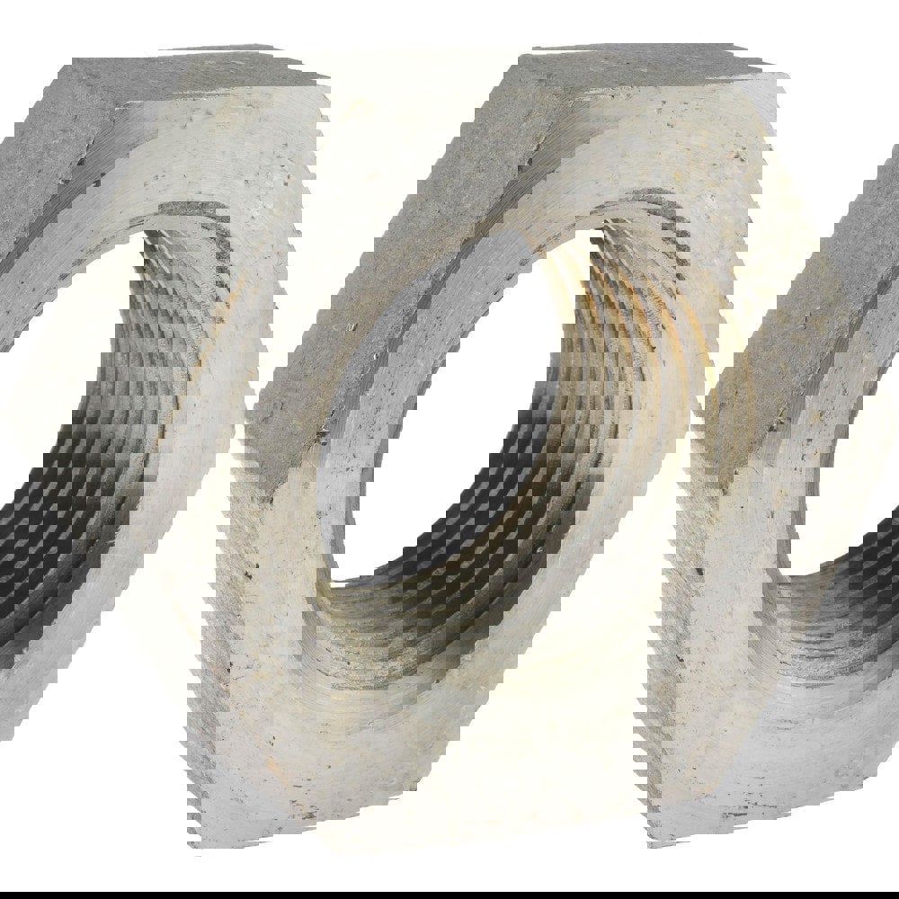 Hex Nut: 2 - 4-1/2, Grade 2 & Grade A Steel, Uncoated