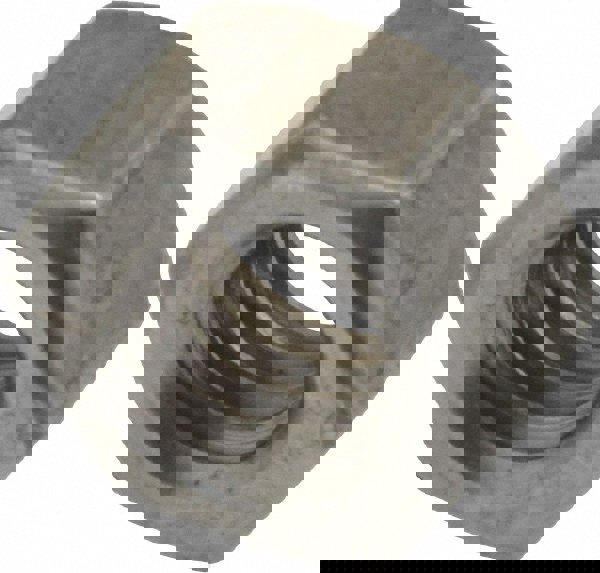 Hex Nut: 5/16-18, Grade 2 Steel, Bright/Uncoated Finish