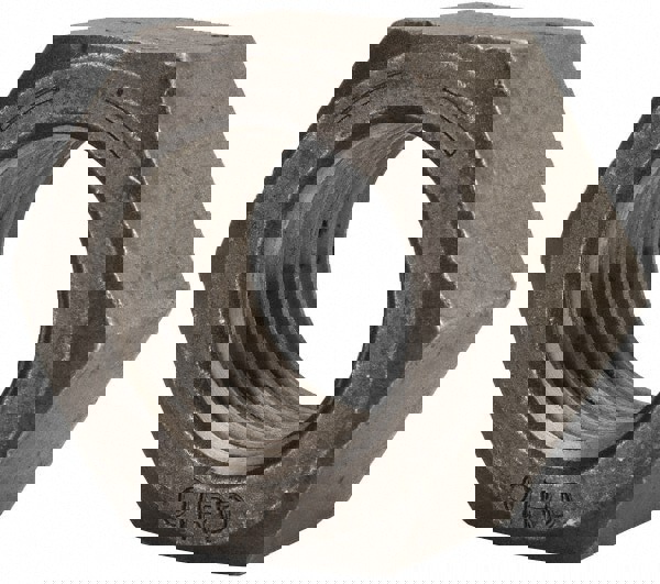 Hex Nut: 2-1/4 - 4-1/2, Grade 8 Steel, Uncoated