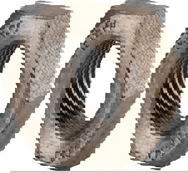 Hex Nut: 1-1/2 - 6, Grade 18-8 Stainless Steel, Uncoated