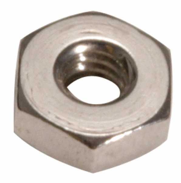 Hex Nut: 2 - 4-1/2, Grade 18-8 Stainless Steel, Uncoated