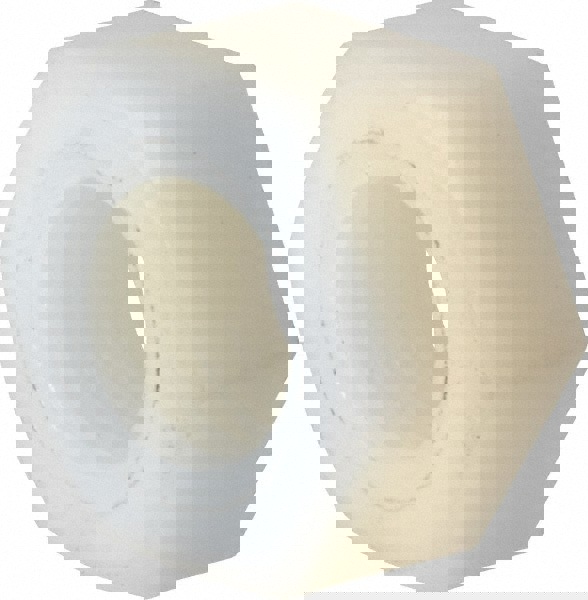 Hex Nut: 1/2-13, Nylon, Uncoated