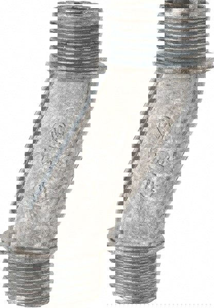 Conduit Nipple: For Rigid & Intermediate (IMC), Die Cast Zinc, 1/2
