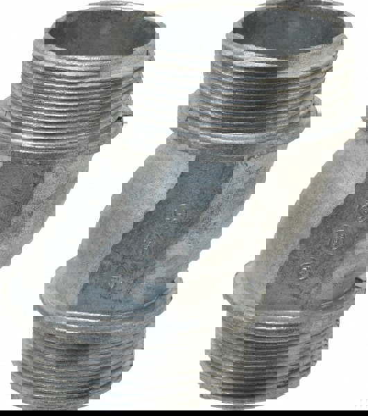 Conduit Nipple: For Rigid & Intermediate (IMC), Die Cast Zinc, 1-1/2