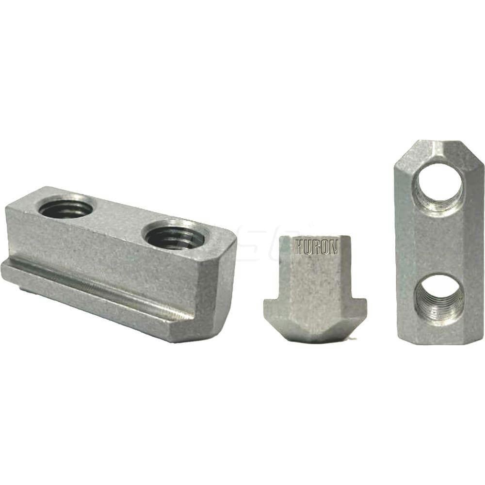 Lathe Chuck Accessories; Product Compatibility: Jaw Nut for 4 Inch Kitagawa, Samchully, SMWAutoblok, Howa, Toolmex, PBA ,Strong, Schunk Power Chuck; Chuck Diameter Compatibility (Decimal Inch): 4; Thread Size: 1.00; Screw Size (mm): 6.00; Serration Dimens