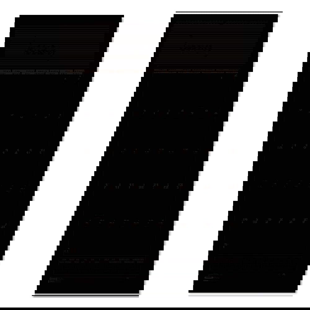 CALENDAR,WALL,MLY,15.5X22