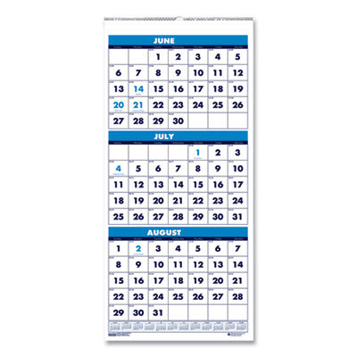 CALENDAR;WALL;3-MNTH;ACADEM