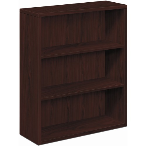The HON Company Bookcase, 3 Fixed Shelv