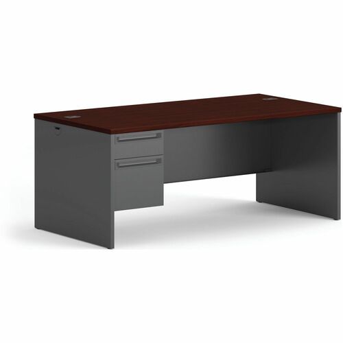 DESK;SGL PED;2L;72X36;MY CL