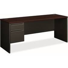 The HON Company Left Pedestal Credenza,