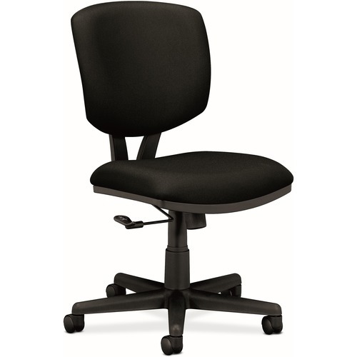 Task Chair: Polyester, Adjustable Height, 18 to 22-1/4