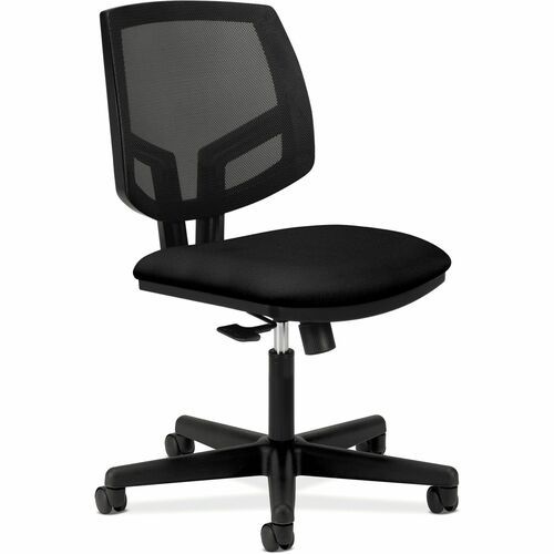 Task Chair: Polyester, Adjustable Height, 18-1/4 to 22-3/8