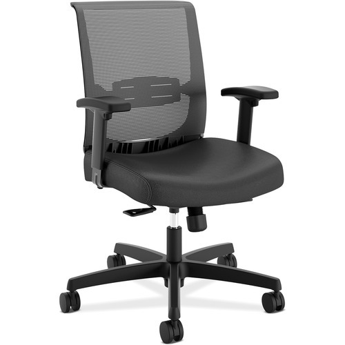 Task Chair: Fabric, Adjustable Height, 20 to 20