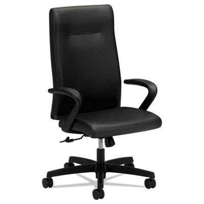 Task Chair: Leather, Adjustable Height, 17-1/8 to 21-7/8