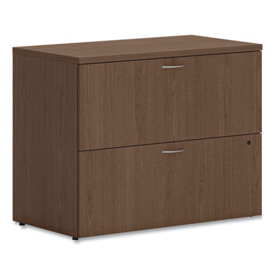 File Cabinets & Accessories; File Cabinet Type: Lateral ; Color: Walnut ; Overall Height (Inch): 29 ; Overall Width (Inch): 36 ; Overall Depth (Inch): 20 ; Material: Woodgrain Laminate
