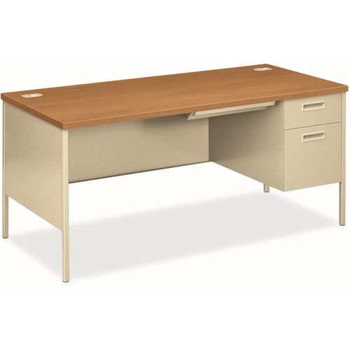 The HON Company Right Pedestal Desk, 66