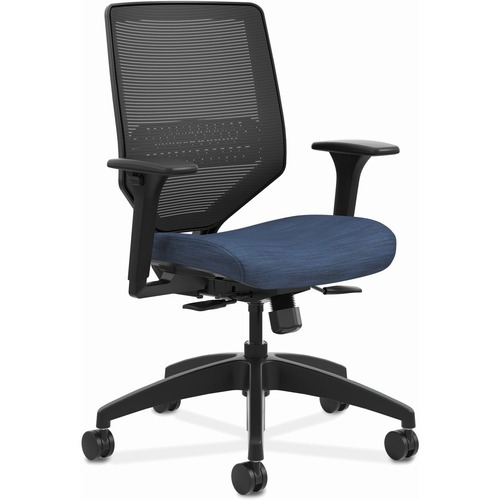 Task Chair: Fabric, Adjustable Height, 16 to 22