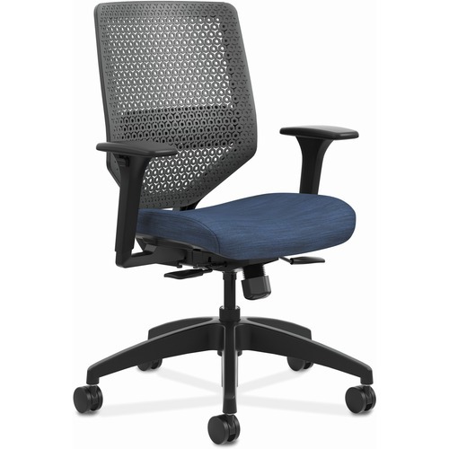 Task Chair: Fabric, Adjustable Height, 18 to 23