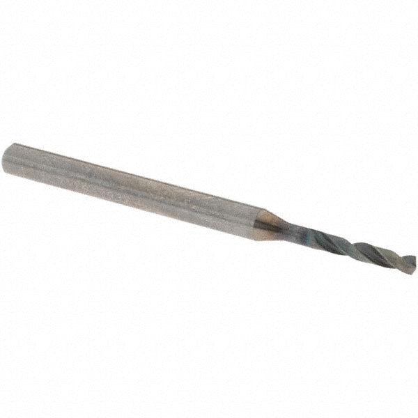 Screw Machine Length Drill Bit: 1.70 mm (0.0669) Dia, 140 deg, Solid Carbide