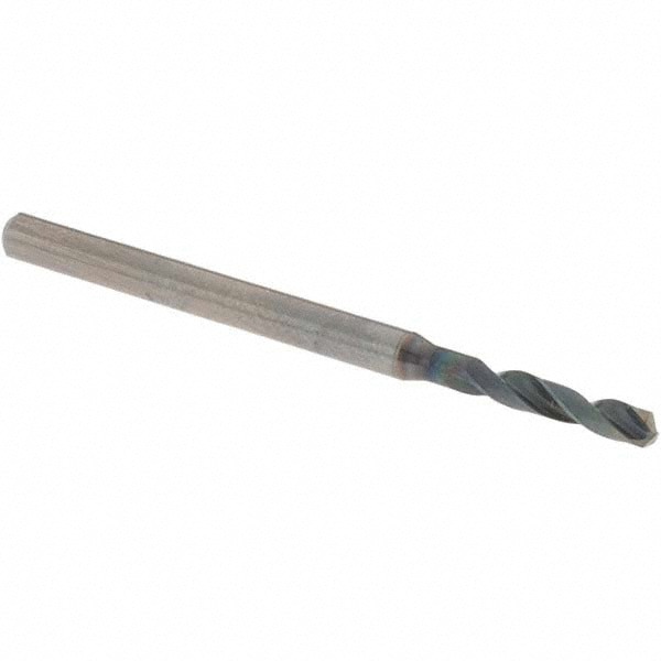 Screw Machine Length Drill Bit: 2.30 mm (0.0906) Dia, 140 deg, Solid Carbide