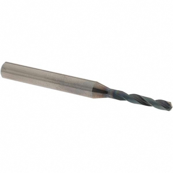 Screw Machine Length Drill Bit: 3.30 mm (0.1299) Dia, 140 deg, Solid Carbide