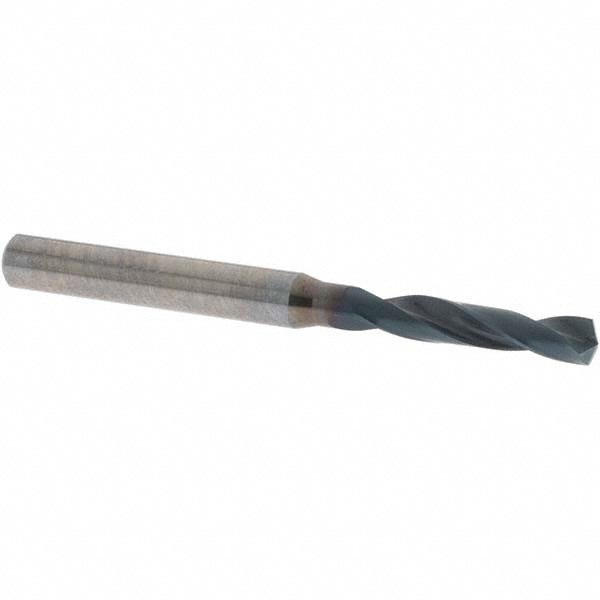 Screw Machine Length Drill Bit: #12 (0.1890) Dia, 140 deg, Solid Carbide