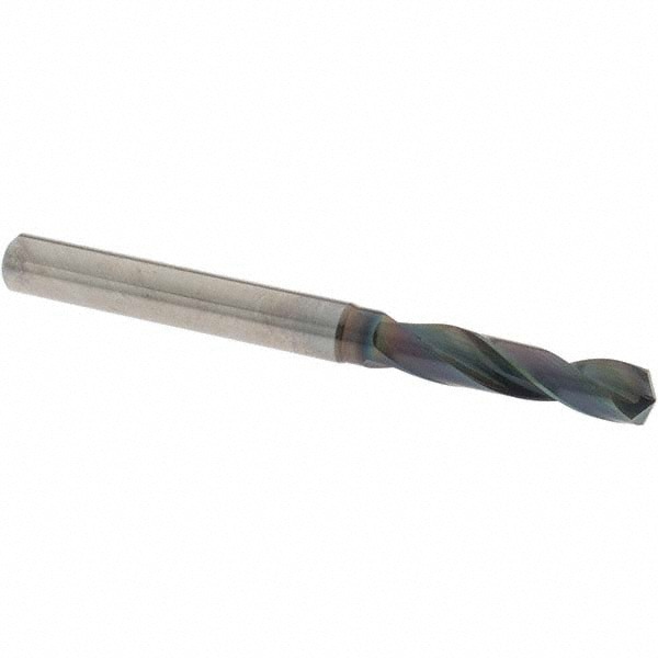 Screw Machine Length Drill Bit: 5.70 mm (0.2244) Dia, 140 deg, Solid Carbide