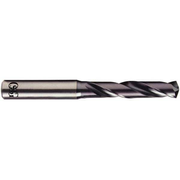 Jobber Length Drill Bit: 13.2 mm Dia, 140 &deg;, Solid Carbide