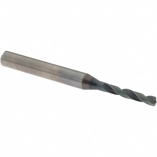 Screw Machine Length Drill Bit: 3.30 mm (0.1299) Dia, 140 deg, Solid Carbide