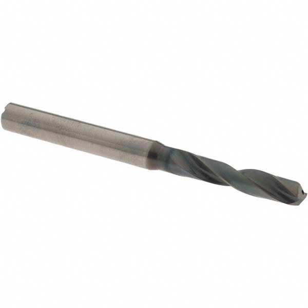 Screw Machine Length Drill Bit: 5.10 mm (0.2008) Dia, 140 deg, Solid Carbide