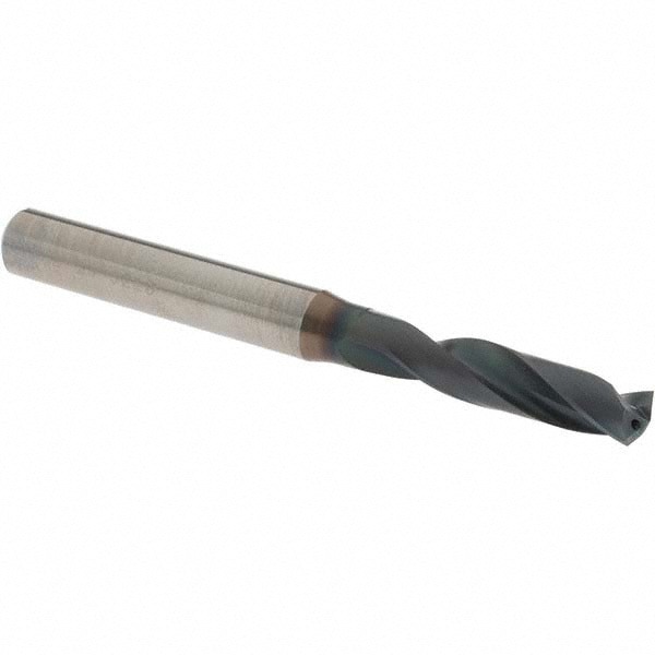 Screw Machine Length Drill Bit: Letter I, (0.2720) Dia, 140 deg, Solid Carbide