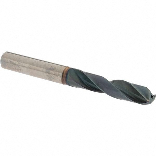 Screw Machine Length Drill Bit: Letter W, (0.3860) Dia, 140 deg, Solid Carbide