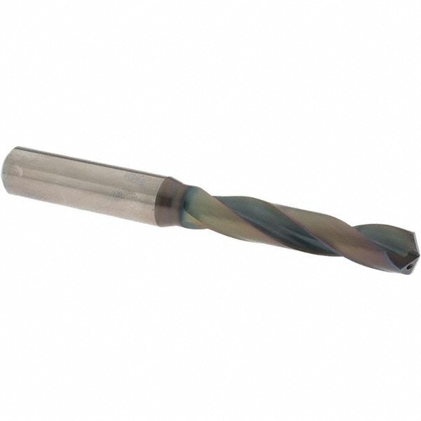 Screw Machine Length Drill Bit: 10.10 mm (0.3976) Dia, 140 deg, Solid Carbide