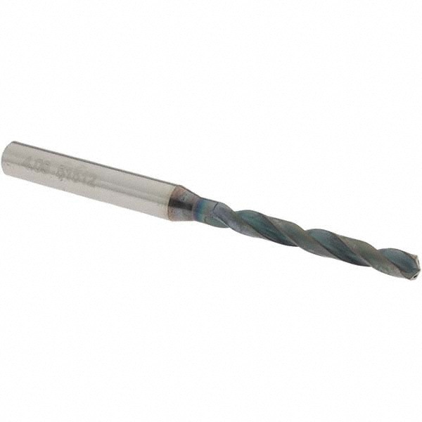 Jobber Length Drill Bit: #20 (0.1610) Dia, 140 deg, Solid Carbide