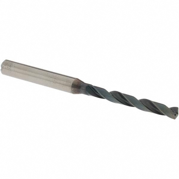 Jobber Length Drill Bit: 4.30 mm (0.1693) Dia, 140 deg, Solid Carbide