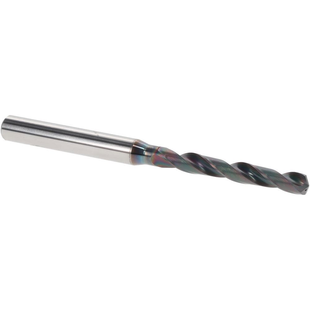 Jobber Drill: 4.65 mm Dia, 140 deg Point, Solid Carbide